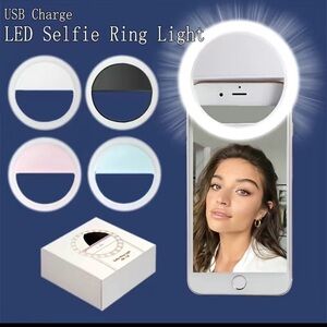 Selfie Ring Light For Iphone Portable Clip-on Selfie Fill Light Selfie